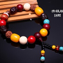 汽车内饰档位珠汽车菩提档位挂件佛珠菩提汽车后视镜汽车挂件饰品