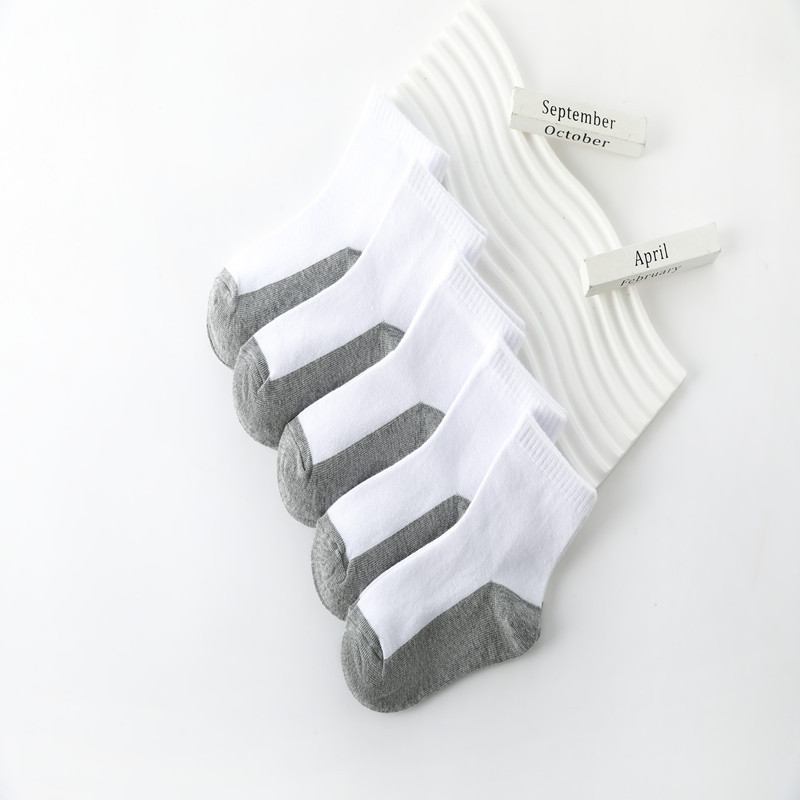 AB socks gray background