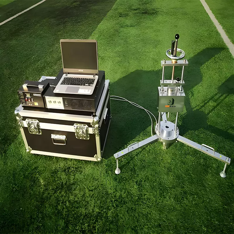 塑胶跑道冲击吸收检测仪合成材料面层运动场地冲击垂直变形测试仪