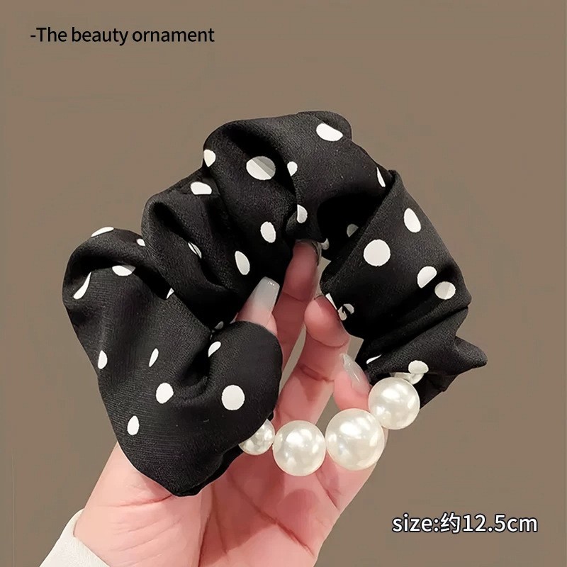 Bolas de cabeza de intestino grueso anillo de cabello de alta sensación de flores de cabello 2026 nuevo disco de cabello cuerda de cabello anillo de cabello de mujer joyas de cabello