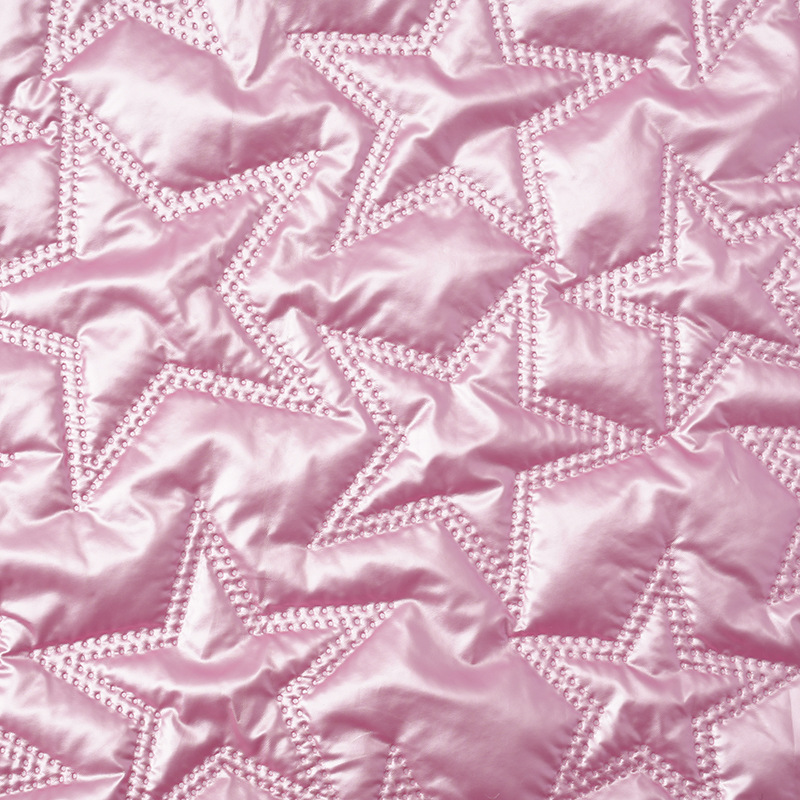 Nueva tecnología ultrasónica compuesto de algodón de poliestireno de algodón para ropa para revestimiento tela relieve pu impermeable bolsa zapatos material de poliestireno de poliestireno X20