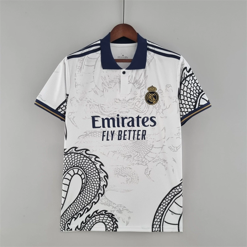 Коллекция футбольных футболок Barcelona Real Madrid Bayern Ajax Napoli Paris FC — разные дизайны, размеры S–XXL