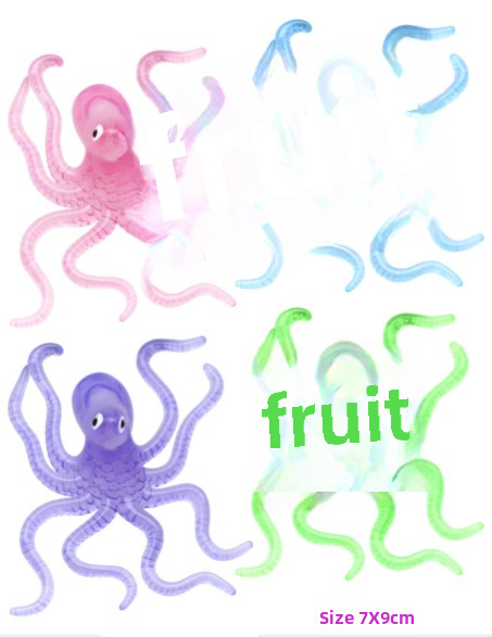 Transparent octopus 4 is 80g
