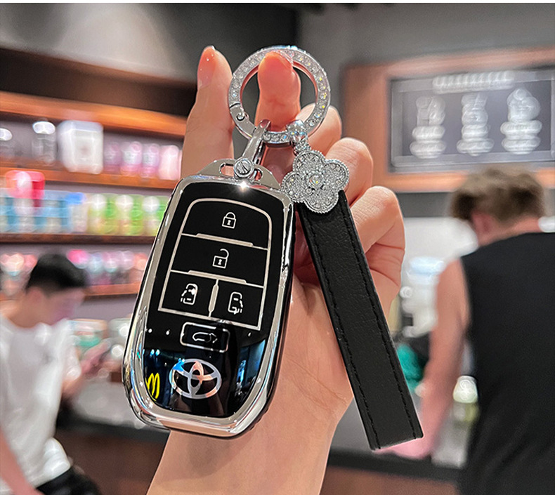 Suitable for Toyota Sienna Key Cover Grevia Sienna Alpha Wilfa High-End New Men's and Women's Bags 24 Models