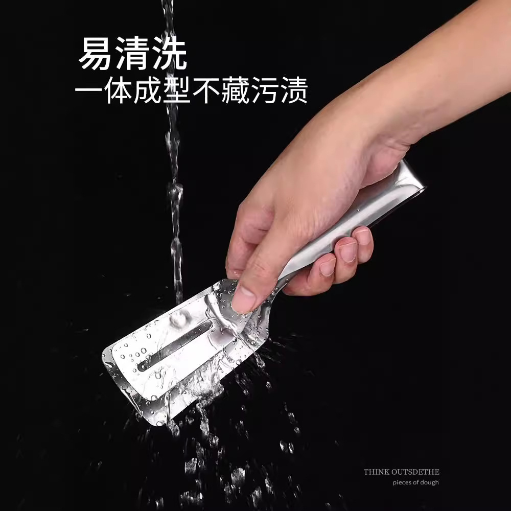 Alergar 430 acero inoxidable recomienda el engrosamiento de los comerciantes de pinzas fritas de pescado un clip 2 - en - 1