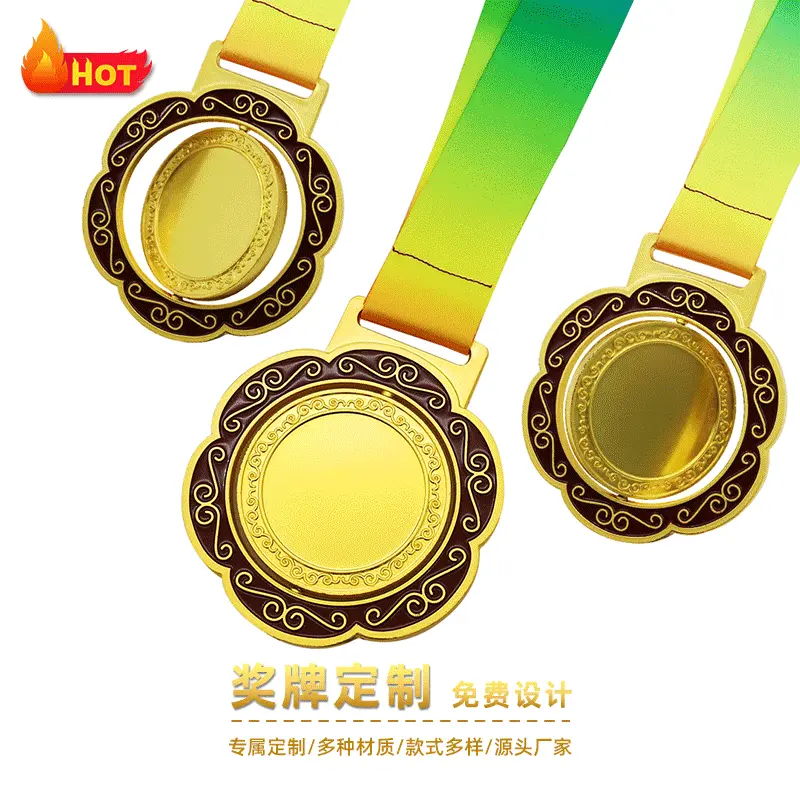 定制马拉松运动会奖牌创意工艺品摆件制作订制赛事活动挂牌金牌