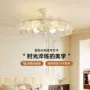 法式餐厅奶油玻璃吸顶灯