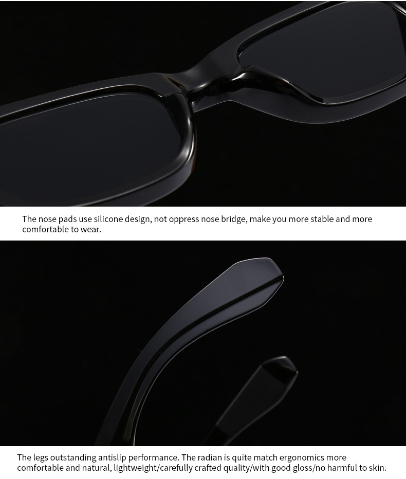 50g Weight Full Frame Glasses Structure Sunglasses Classification PC, UV400 Protection Lens Material Square Glasses Style Casual, Outdoor, Daily Occasion Geometric Pattern Unisex Gender Vintage Style, Classic Style Style Vintage Style Classic Style Geometric PC UV400 Protection Square Full Frame Women's Sunglasses 18