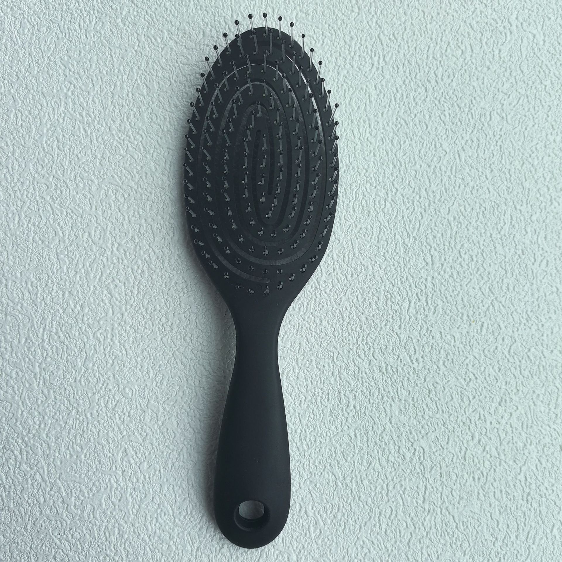 Pein de mosquito hueco pein de cabello de mano pein de costilla color caramelo seco y húmedo doble uso pein de regalo fábrica directa
