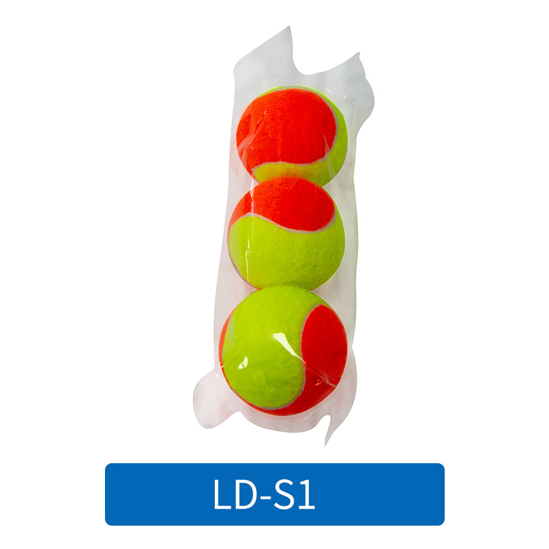 Laidu juego de tenis lana de fibra química de alta elasticidad tenis sin presión para niños adultos de goma biliar tenis 3 paquetes image 14