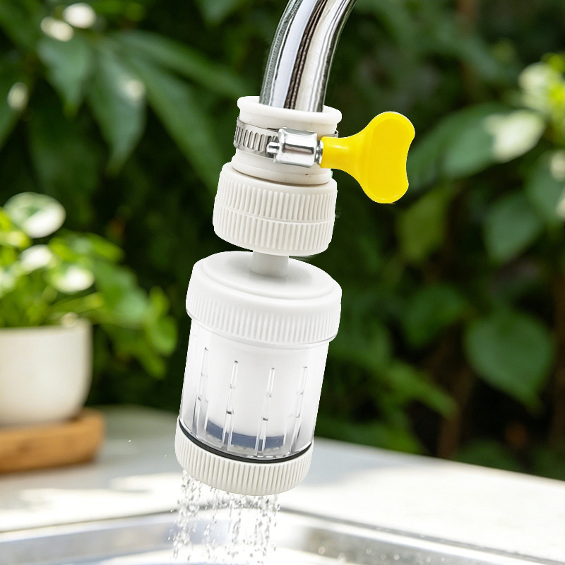 水龙头过滤器通用防溅嘴家用自来水通用花洒可拆洗过滤棉过滤器