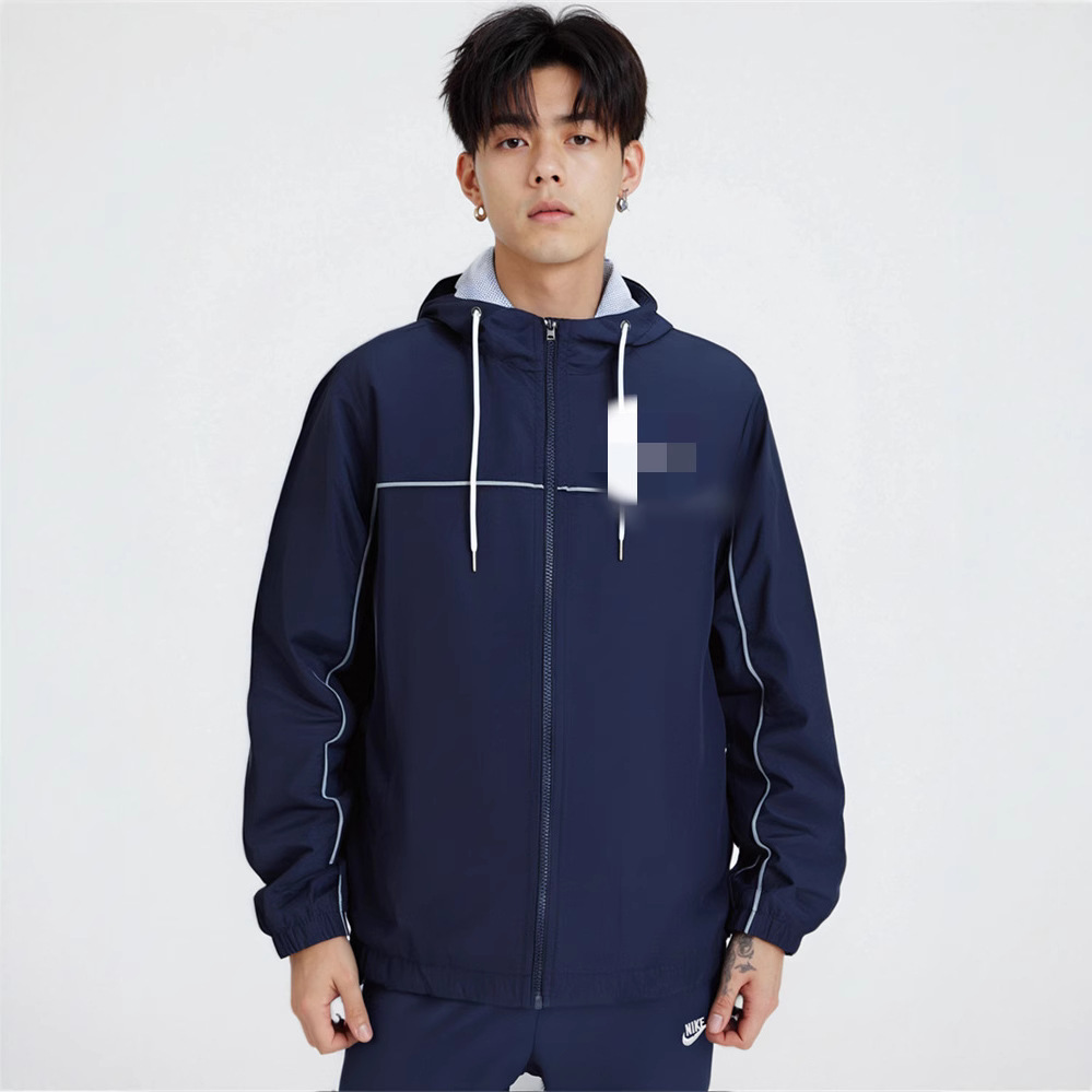 Golf Sports Windbreaker Men's Spring Golf Uniform Top Loose Fitness Long-Sleeved Zipper Sports Jacket Hook Suit Dropshipping