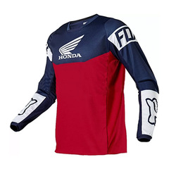 夏季FOX長袖越野摩托車服速干透氣男款長袖T恤戶外自行車騎行服