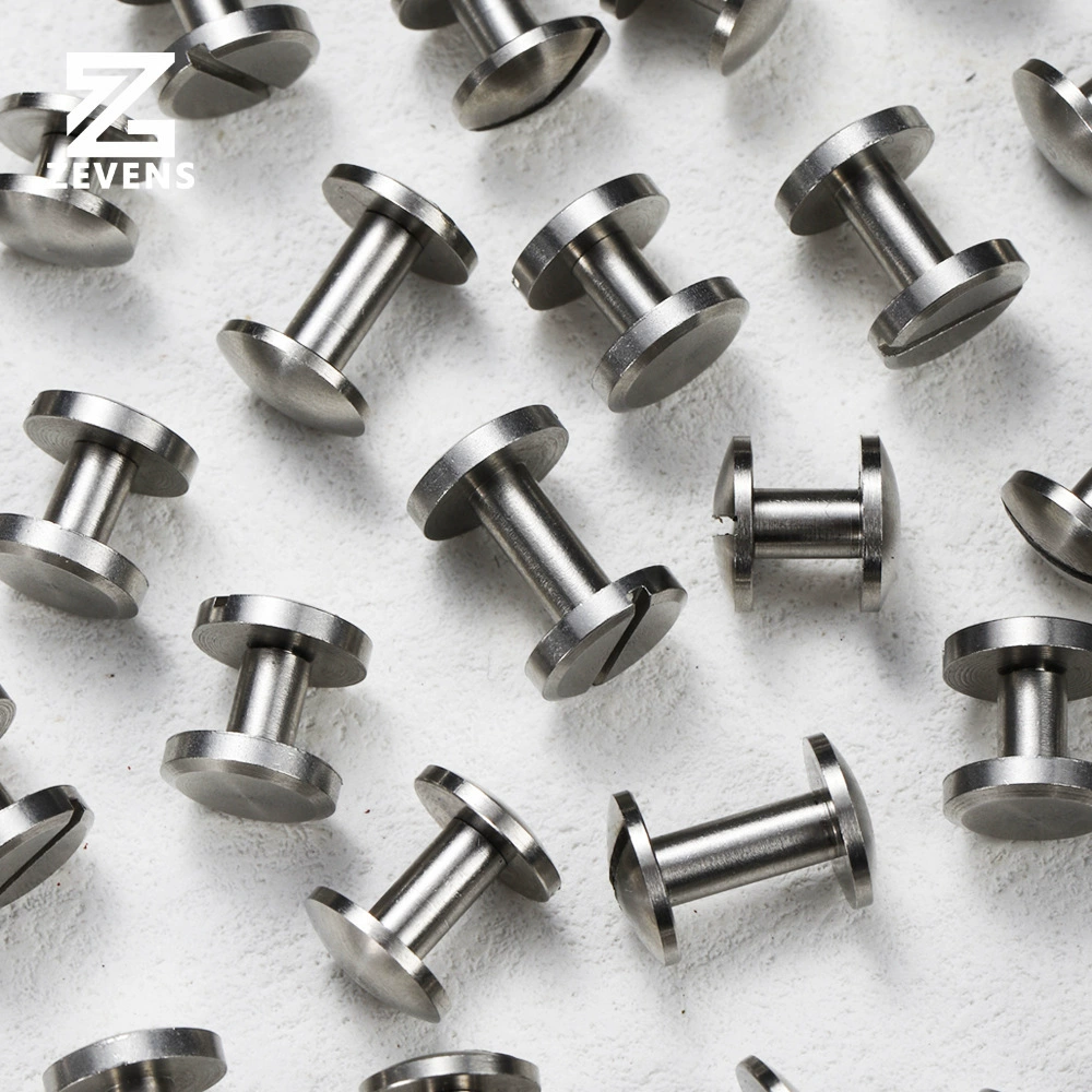 Винт пояса нержавеющей стали I-образный гвоздь 304 материал изогнутый плоский мульти-размера кожаный гвоздь колеса ногтя