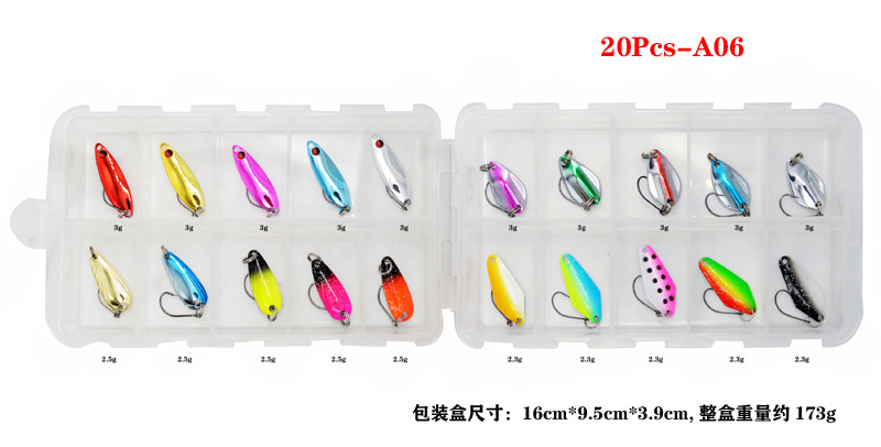 Metal Spoons Fishing Lures Leech Flutter Spoon Fresh Water Bass Swimbait Tackle Gear