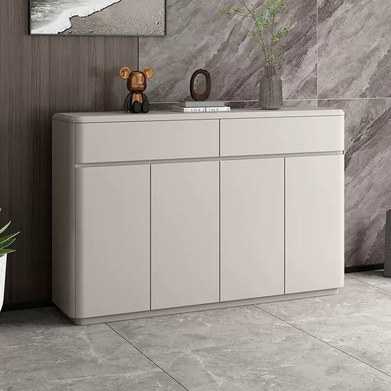 现代简约烤漆鞋柜家用门口2025新款鞋柜收纳入户门厅柜收纳柜