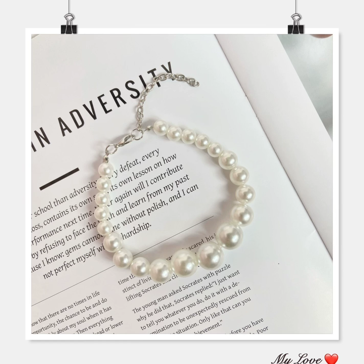 Популярное трансграничное ожерелье для домашних животных, большие и маленькие бусины, жемчужное украшение на шею в темпераментном стиле, аксессуары для кошек и собак, регулируемый ошейник