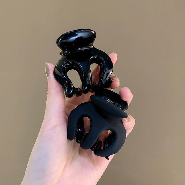 Large-Size Pumpkin Clip for High Ponytails: Stylish Hair Clips & Headwear—New Trendy Design Perfect for Messy Buns