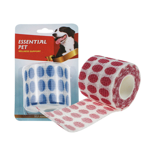 Pet glueless self-adhesive tape/dog and cat bandage/band-aid, width 5CM, length 4.5M