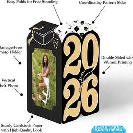 跨境爆品2026 Graduation Photo Holder Centerpieces图片展示盒