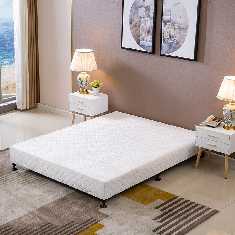 Camas de hotel Camas de tela Camas modernas de alojamiento de huéspedes de apartamentos habitaciones de hotel cajas de cama de hotel Muebles de habitación estándar