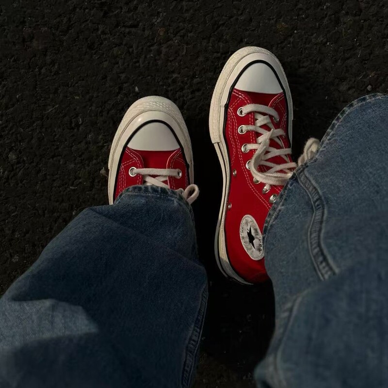 Putian Pure Original 1970S Canvas Shoes for Men and Women Couple Shoes High-Top Low-Top Meiqi Converse Classic Casual Shoes