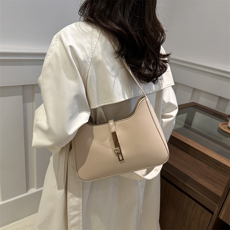 Este año, la textura popular ins zhong nicho bolso de mujer 2024, nuevo estilo coreano de moda personalidad, bolso de hombro universal