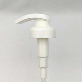 尾货32牙企鹅形白色按压乳液泵头可配院装洗手液洗发水沐浴露PE瓶