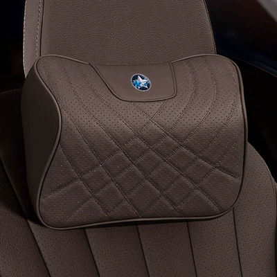 Headrest Neck Pillow New Memory: Waist support - chestnut-brown-neck-pillow