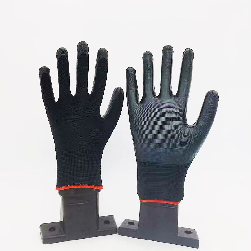 말 없는 검정색 니트릴 두꺼운 버전(42g/쌍)