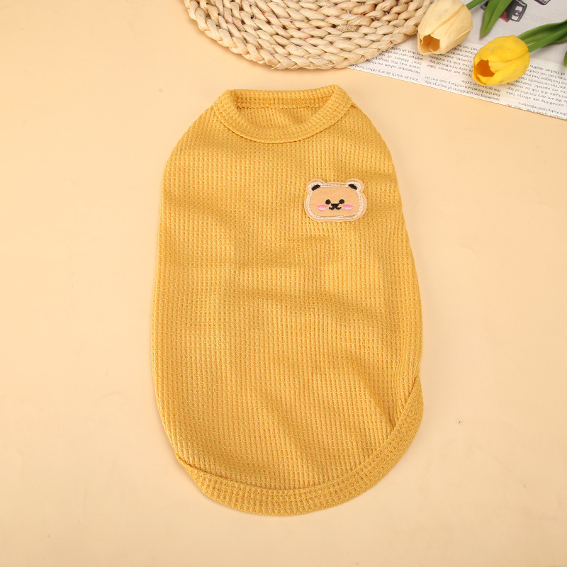 狗狗背心夏季薄款无袖猫咪服装小型犬泰迪博美比熊贵宾犬宠物衣服|undefined