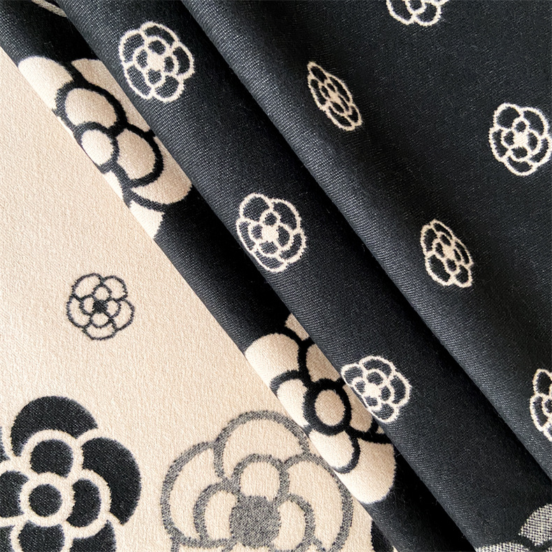 Sciarpa calda in cashmere versatile, sciarpa di camelia da donna, sciarpa di alta qualità, sciarpa autunnale e invernale_voghion.com