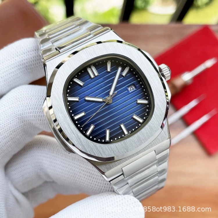 国境を越えたオウム5711腕時計鋼王手雷男性全自動機械腕時計ビジネスファッション夜光卸売り