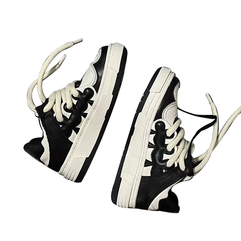 Guangzhou Goods King Hedi Same Style SHOOTX Freedom No.1 Casual Plum Blossom Trendy Skateboarding Shoes_voghion.com