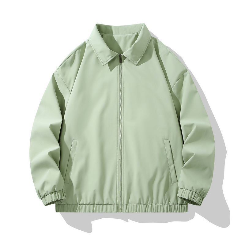 American Retro Fashion Solid Color Spring and Autumn Loose Lapel Casual Jacket Coat 2025 New Outdoor Wear American Retro Fashion Solid Color Spring and Autumn Loose Lapel Casual Jacket Coat 2025 New Outdoor Wear