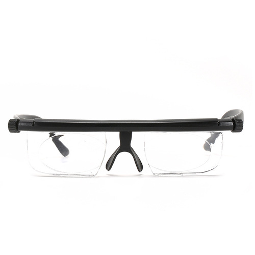 Manufacturer wholesale all-in-one TR90 focal length adjustment reading glasses, adjustable -6d to +3D degree myopia reading glasses