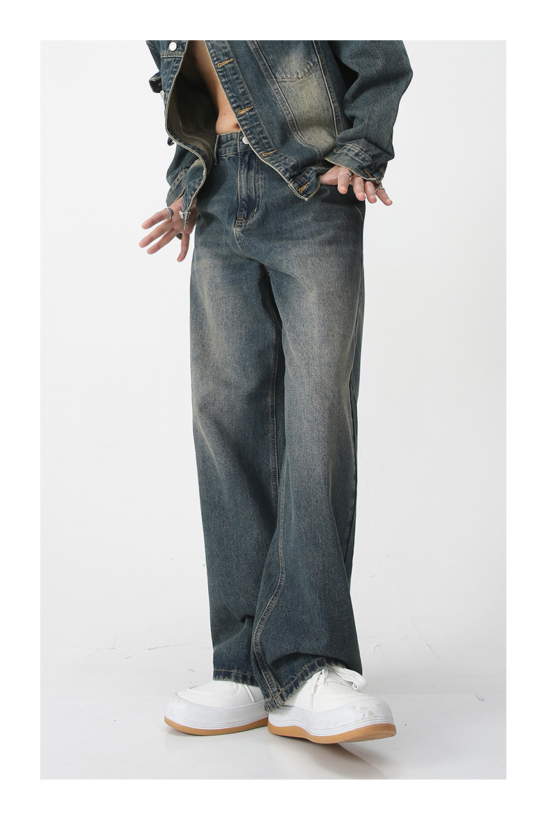 Men's Solid Color Pants Sets Men's Clothing display picture 7