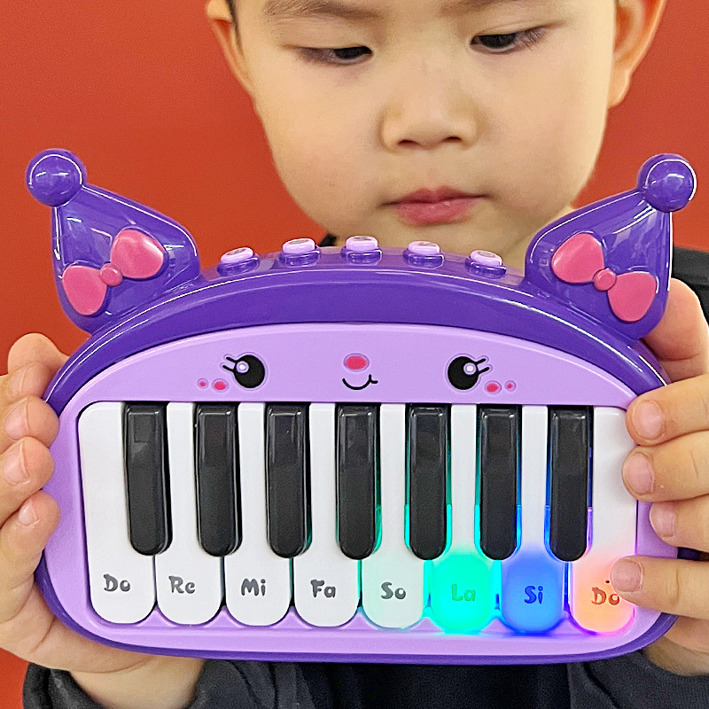 Electronic keyboard, children's toy finger piano, boy and girl pocket mini piano, multi-functional playable musical instrument wholesale