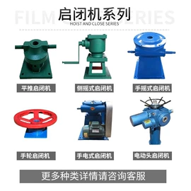 闸阀;启闭机;其他阀门