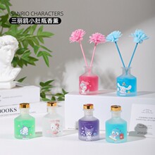 三丽欧正版授权小肚瓶香薰凯蒂猫美乐蒂无火香薰清新萌趣可爱扩香
