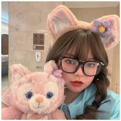Lina Bell headband ~ Cute, fluffy cartoon-style hairband, internet-famous 2022 autumn/winter new design, women's hair clip