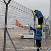 深圳明洋 机场护栏网道路Y型柱隔离防护刀刺围栏 防爬监狱护栏
