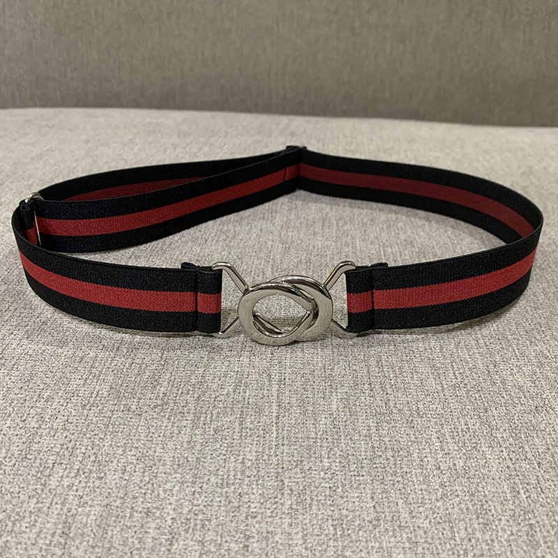 Black red black stripes
