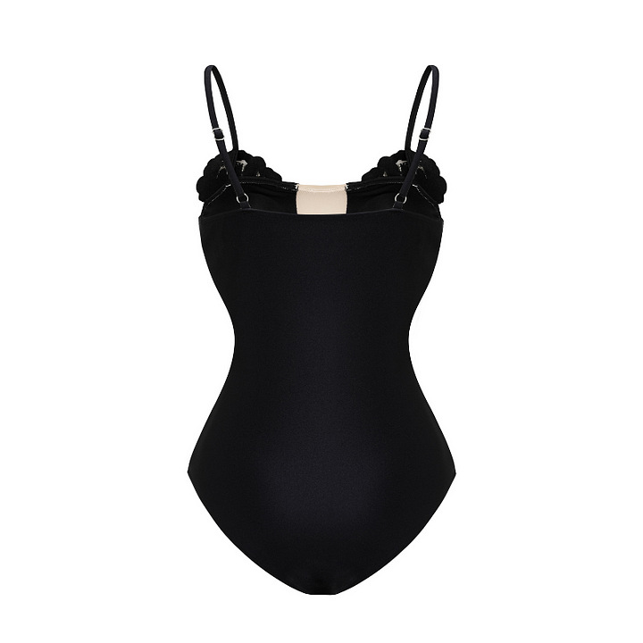 Women's Glam Luxurious Romantic Flower Rhinestone Appliques One Piece Swimwear display picture 3