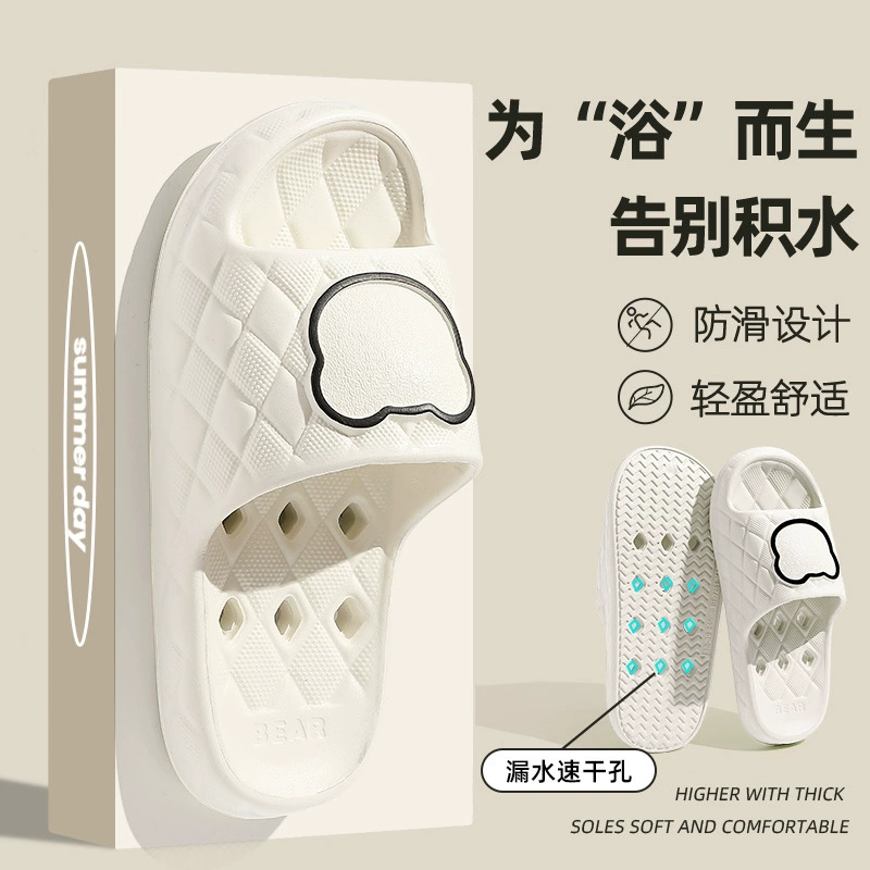 Slide, non-slip slippers platform, plus size, soft sole, wholesale