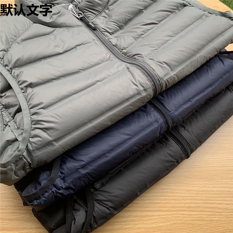 Solid color demi-season warm vest