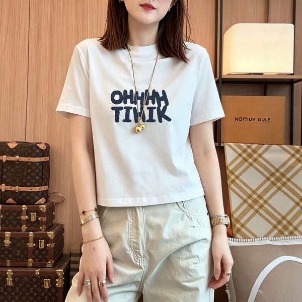 This year's popular short-sleeved T-shirt for women 2026 new summer…