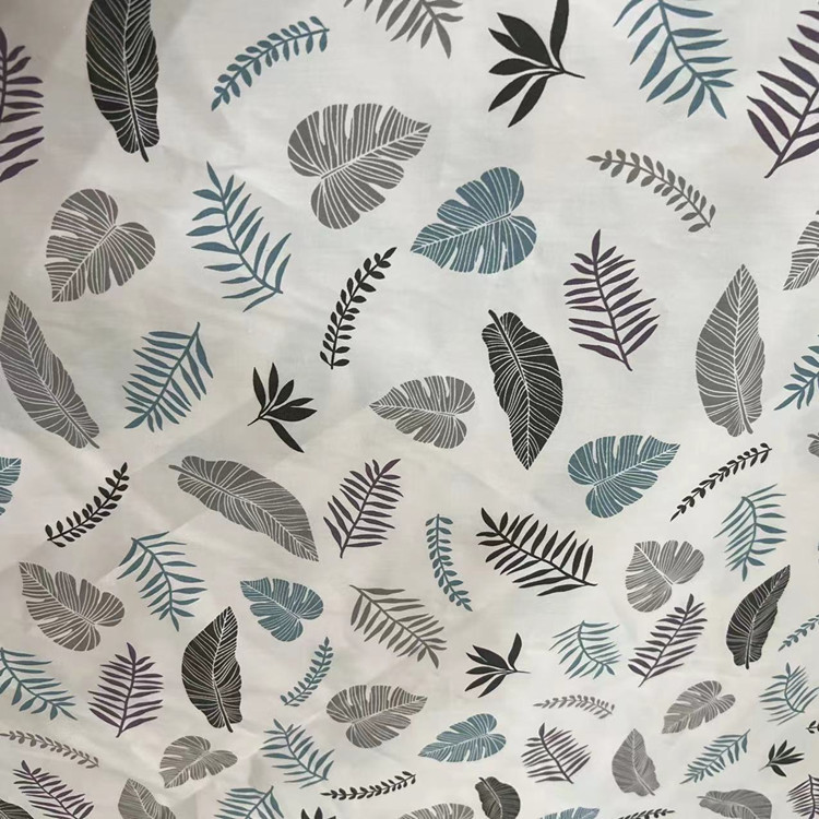 厂家批发 全棉斜纹23年树叶 儿童睡袋133*72豆豆被家居服装面料