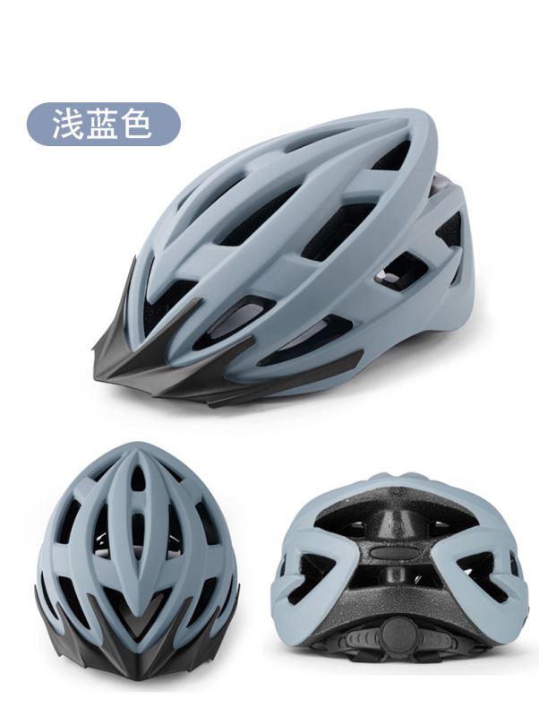 模造一体型自転車ロードバイクマウンテンバイクライディングヘルメット、サイズ調整可能、通気性、アウトドア用|undefined