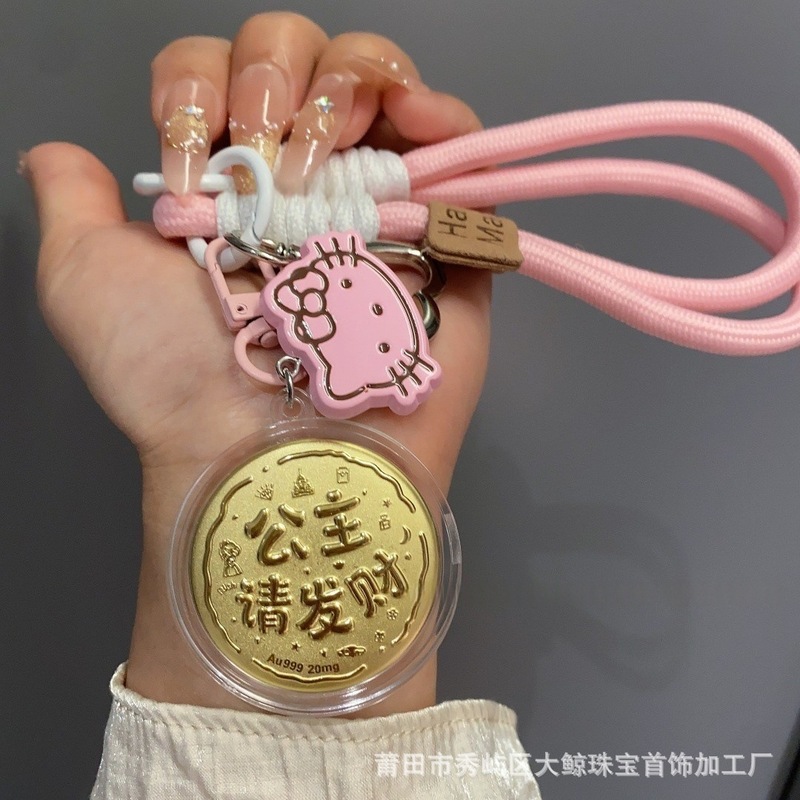 純金 999 携帯電話ペンダント 20mg ドラえもん 財神 ストロベリーベア KT 招き猫 バッグペンダント キーホルダー|undefined